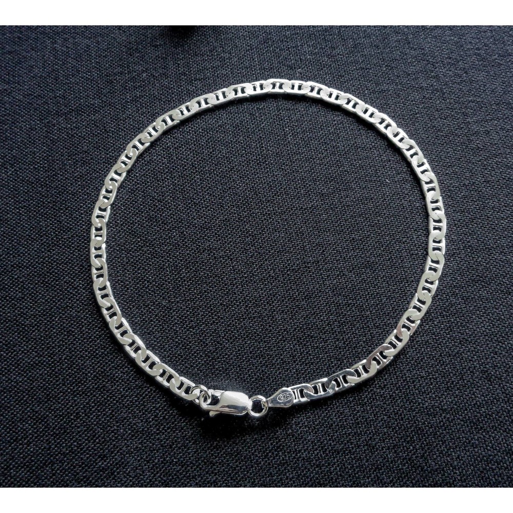 Ankle Bracelet For Women, 925 SOLID Sterling Silver Mariner Anklet, Foot Jewelry